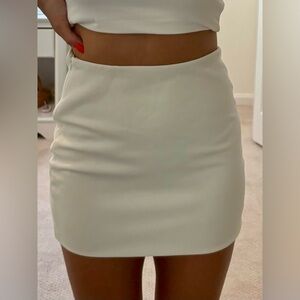 SCUBA EFFECT MINI SKIRT - NWT